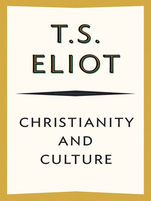 cover image of Christianity and Culture